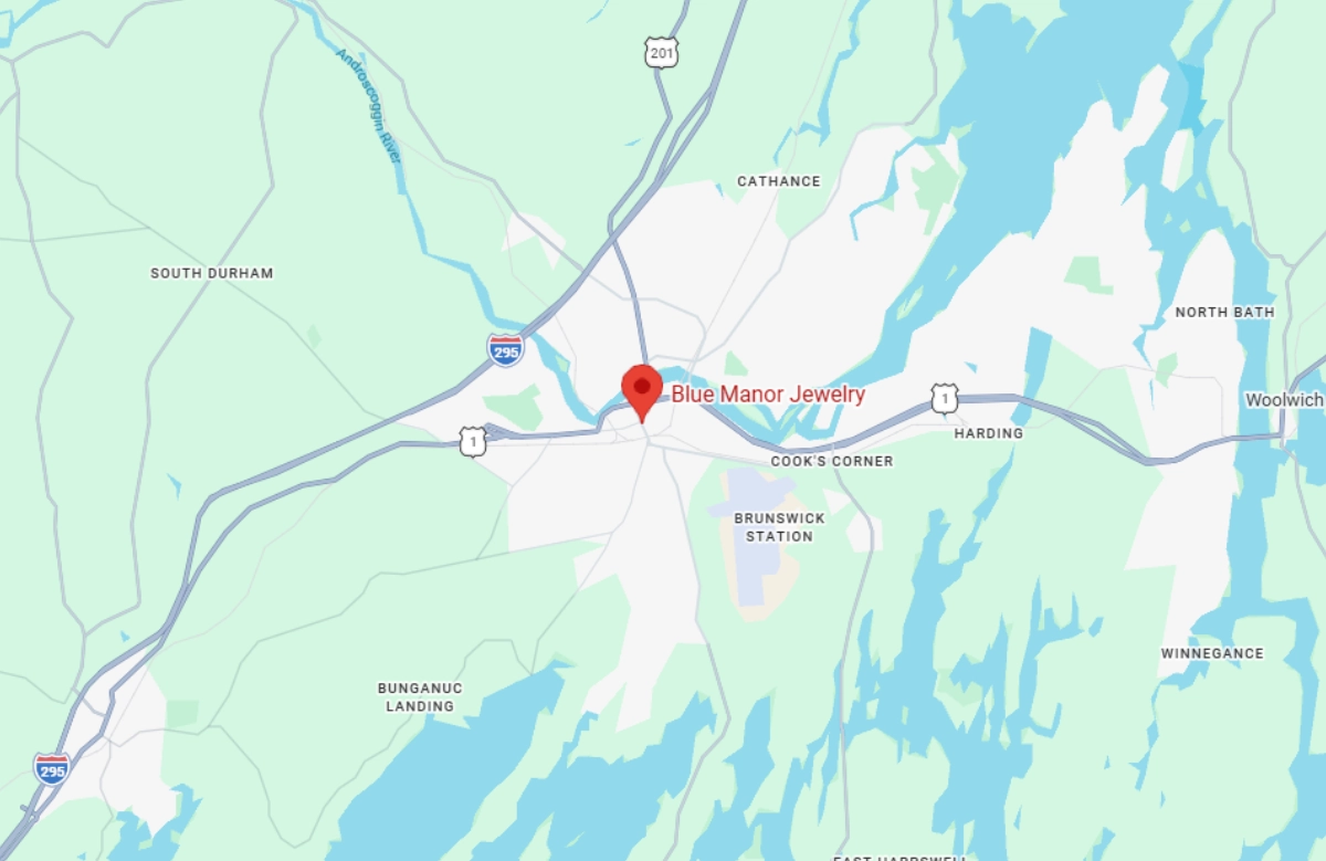 blue manor jewelry brunswick maine google map preview 1